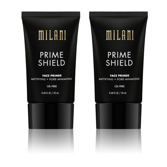 TWO NWT Milani Prime Shield Matte Oil-Free Make-Up Face Primers .68 oz 20 mL X 2 - Picture 1 of 2